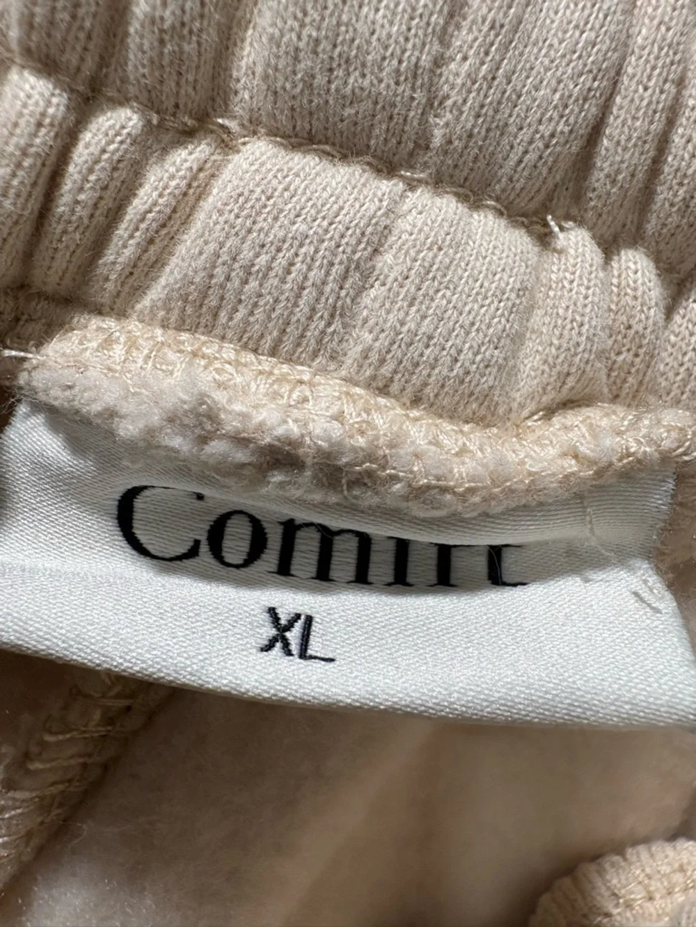 Unbranded Women's Cream Jogger Track Pants Brand New XL- PO-1/10 - Picture 3 of 8